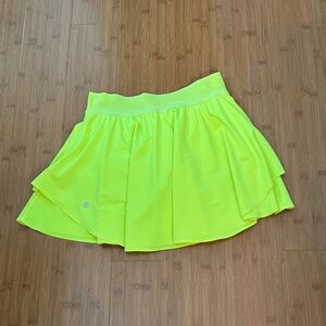 lululemon athletica Women's Bright neon green Skort